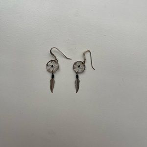 Dream catcher earrings